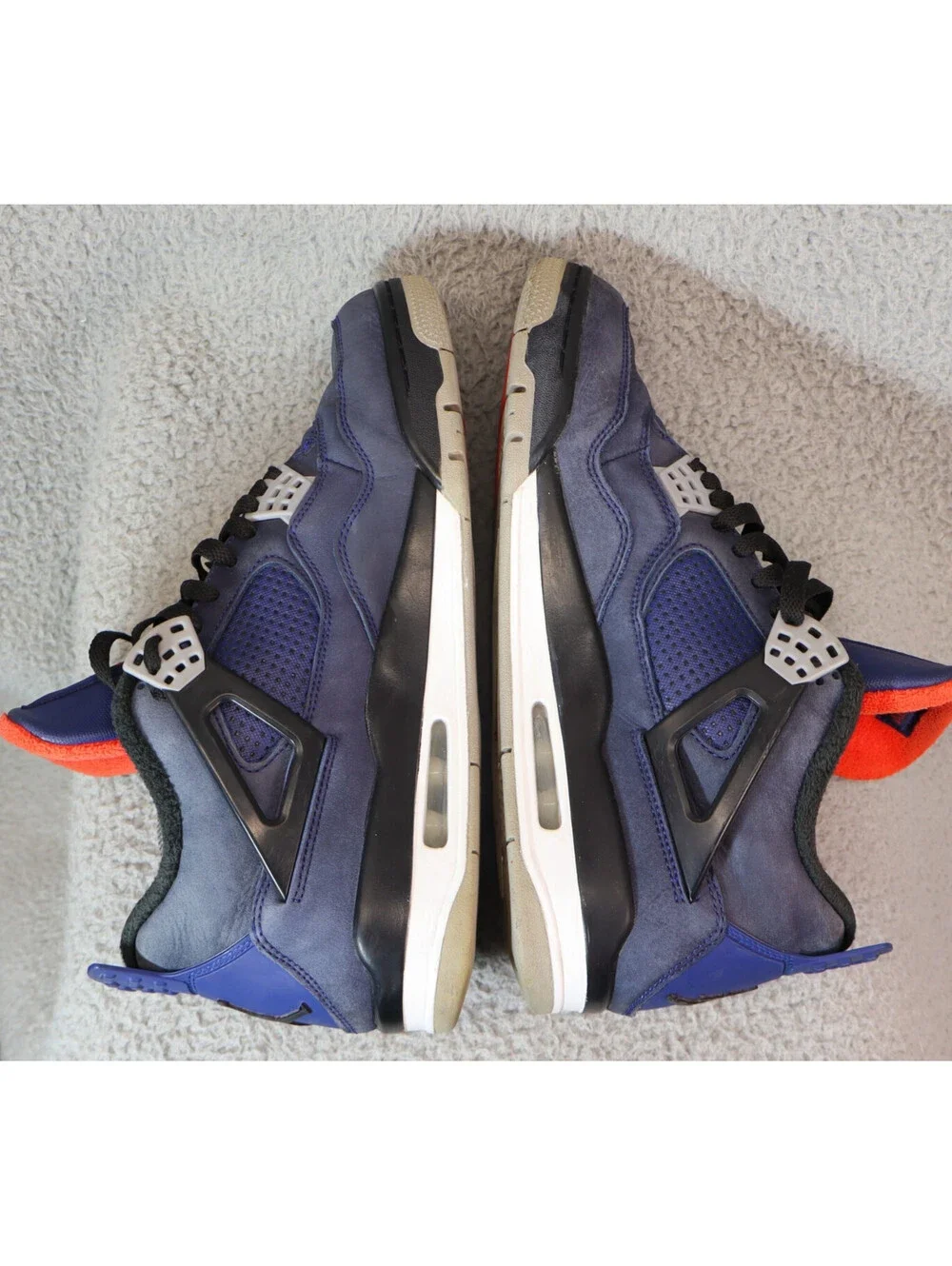 Jordan 4 Retro Loyal Blue Winterized Men sz 11 GUC